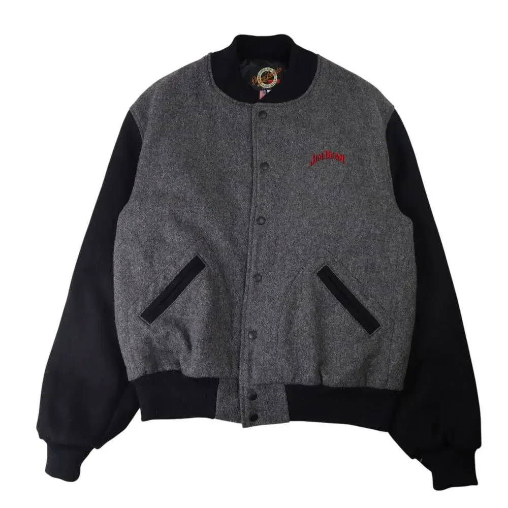 Vintage Dehen 1920 Jim Beam Wool Varsity Jacket